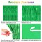 2 Pack Tinsel Backdrop, 3.28 FT x 7.05 FT Green Party Decorations, Metallic Football Backdrop Curtains Tinsel Curtains Streamer Backdrop, Party Supplies Wall Decor for Football Party Birthday